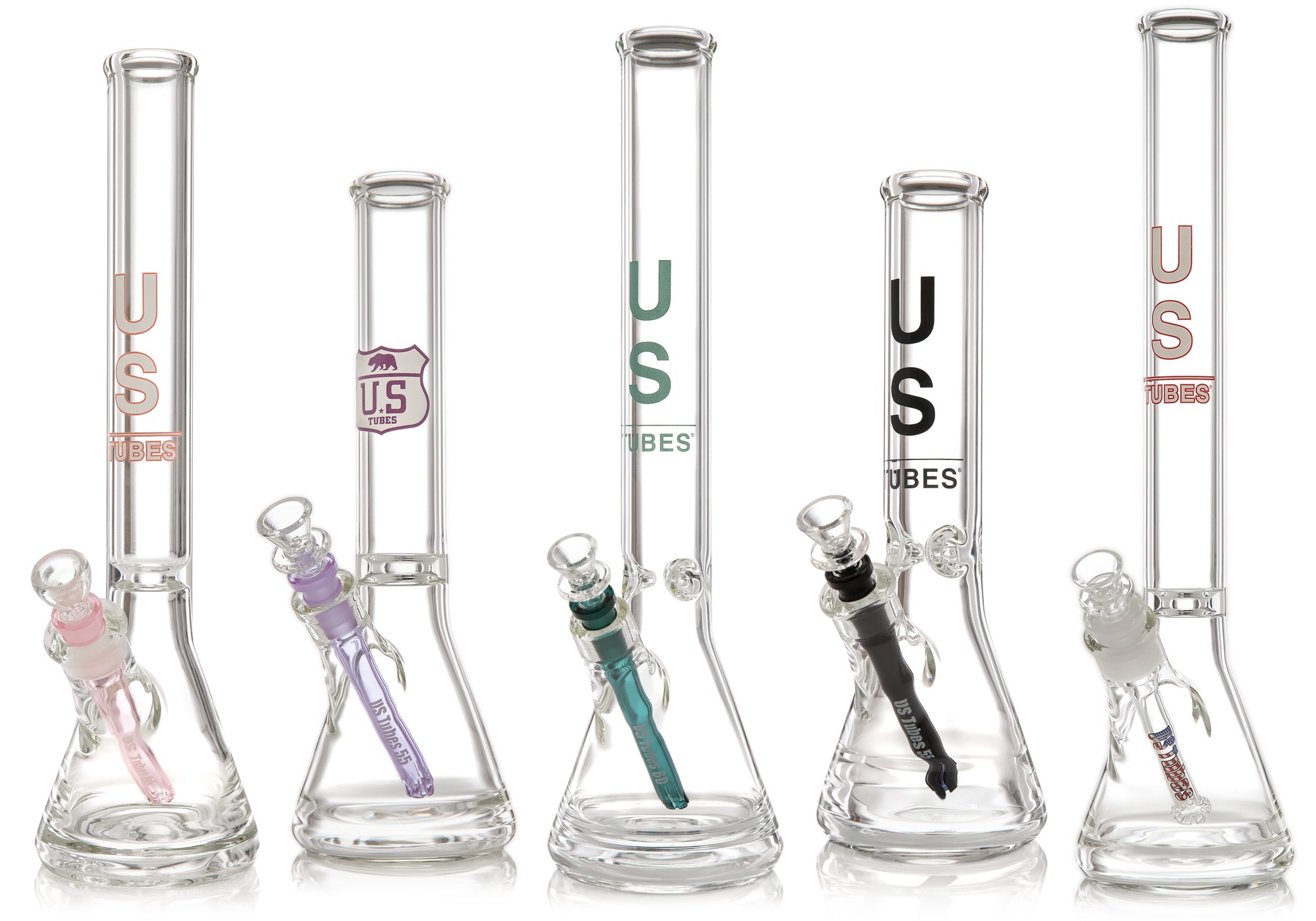 Photo of five Beaker Tubes - Banner