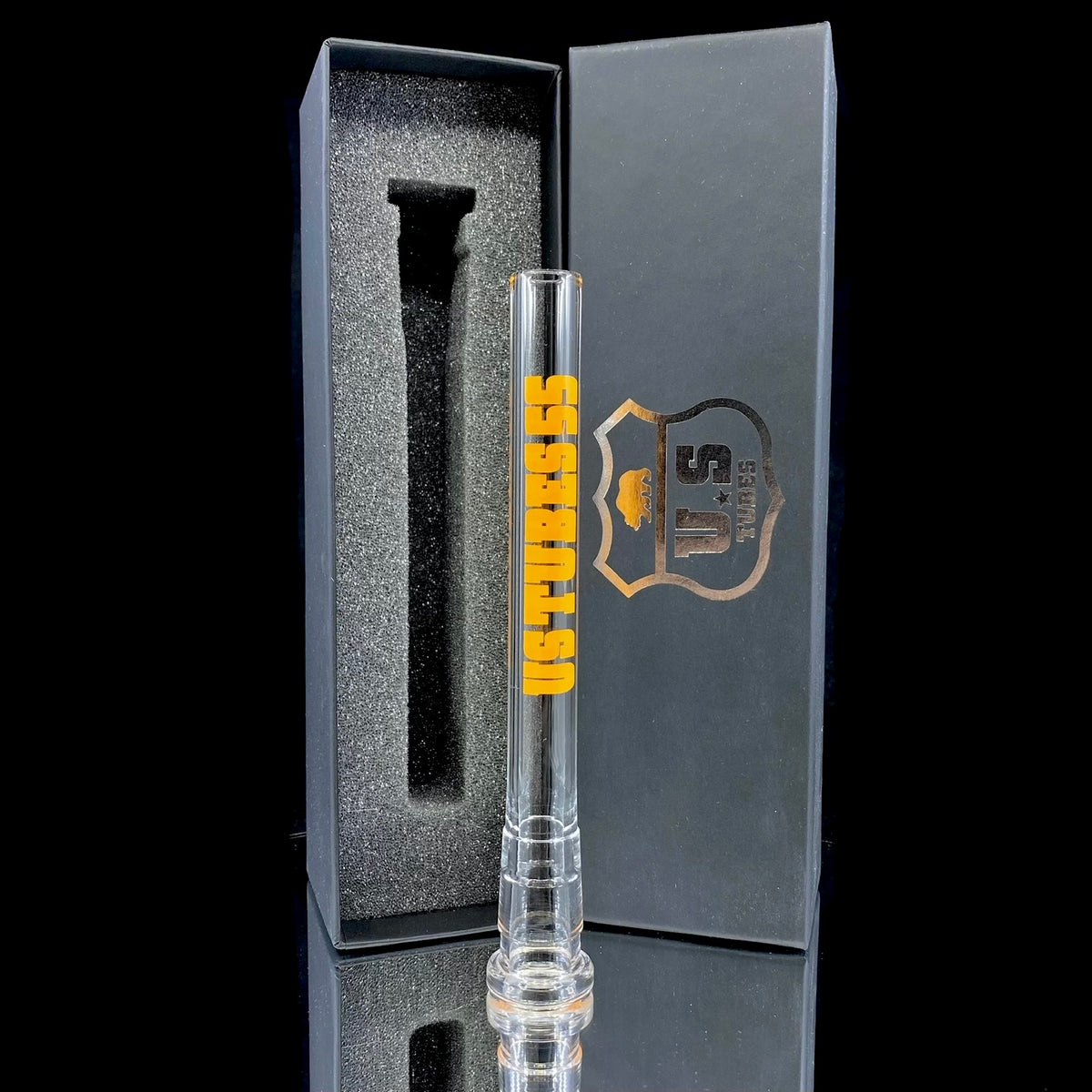 Open End Downstem 19/14mm with Non Ground Joint (Clear 15mm)