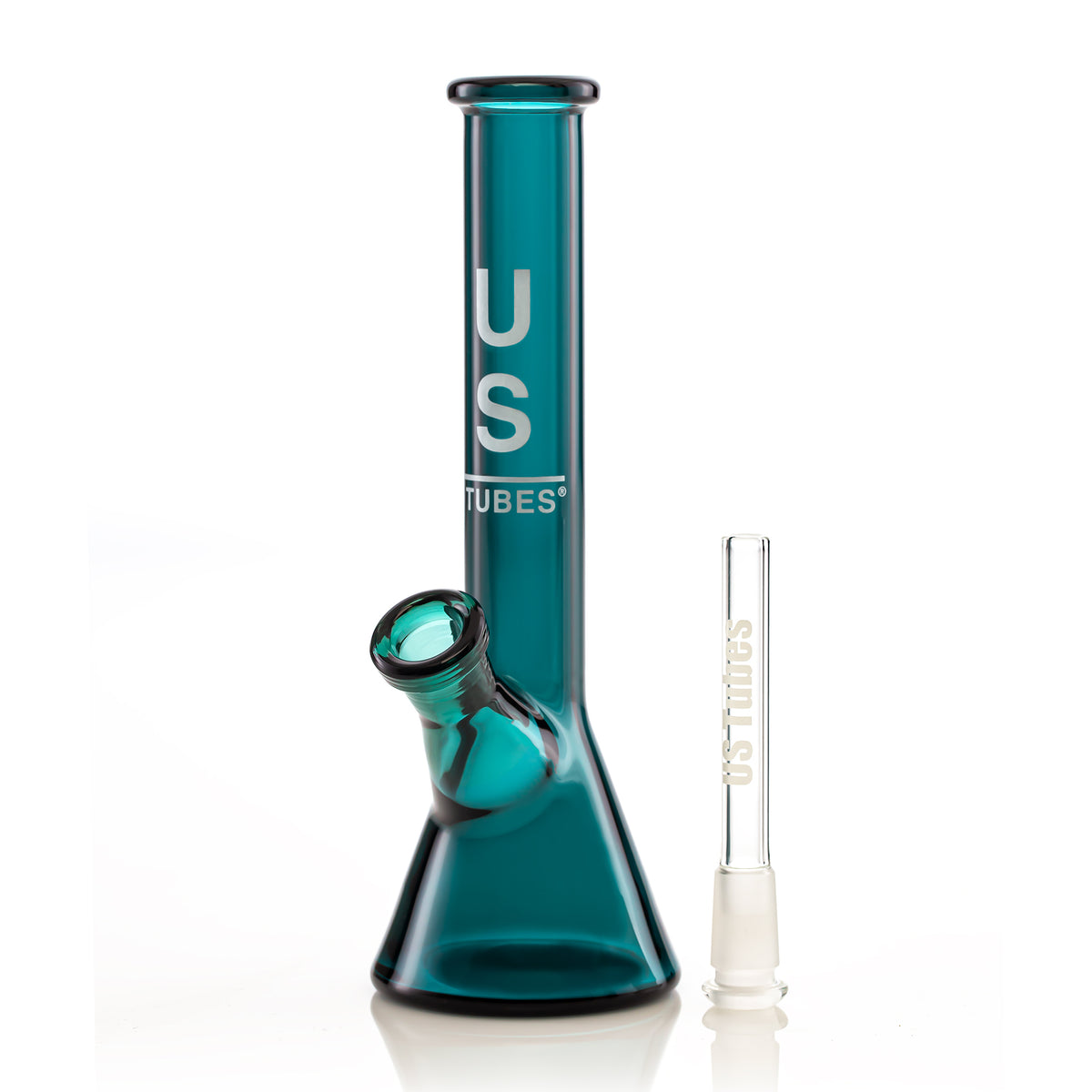 7 Inch Mini Beaker (Aqua)